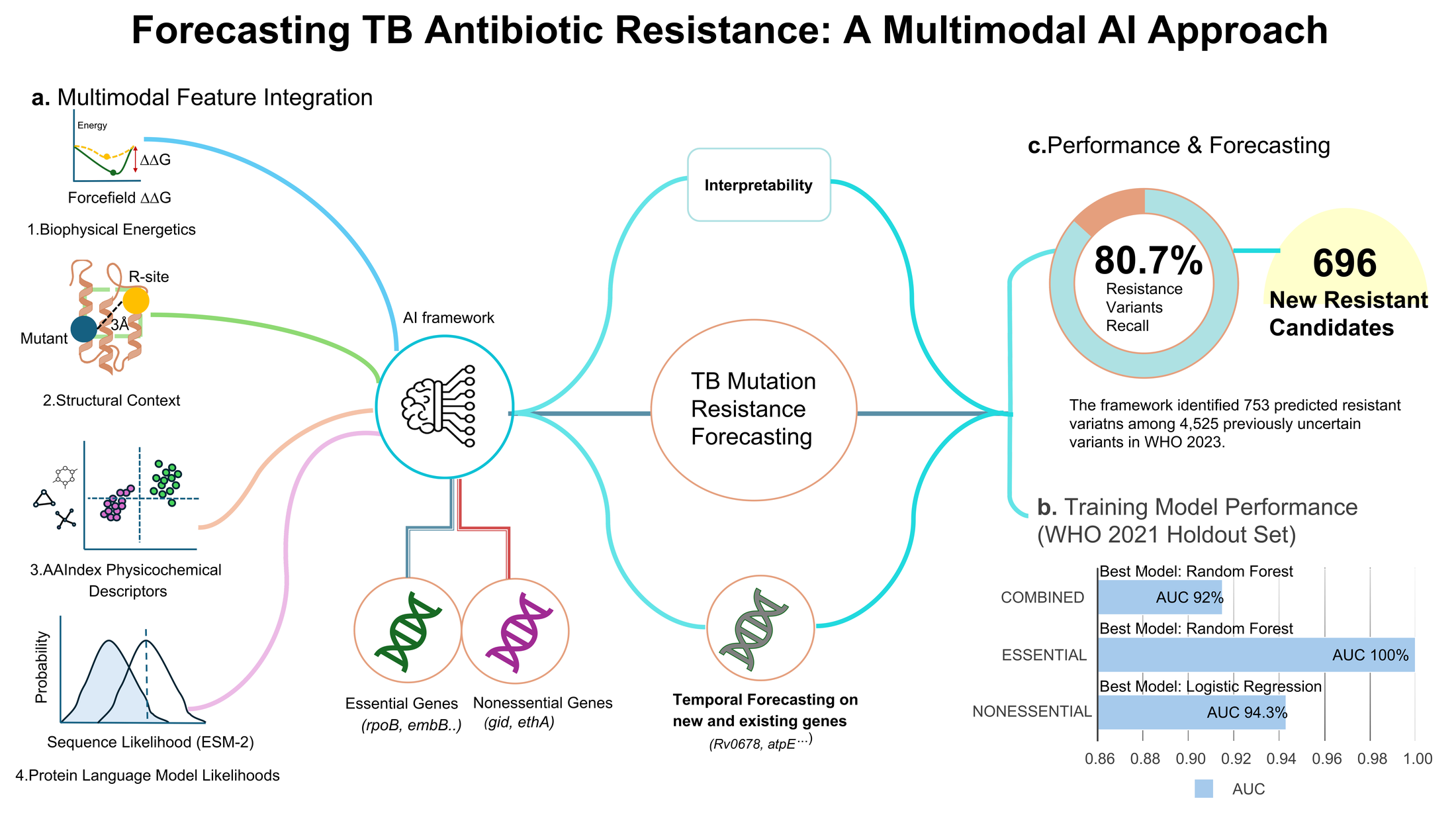 FARM framework: multimodal feature integration, TB mutation resistance forecasting, and performance evaluation